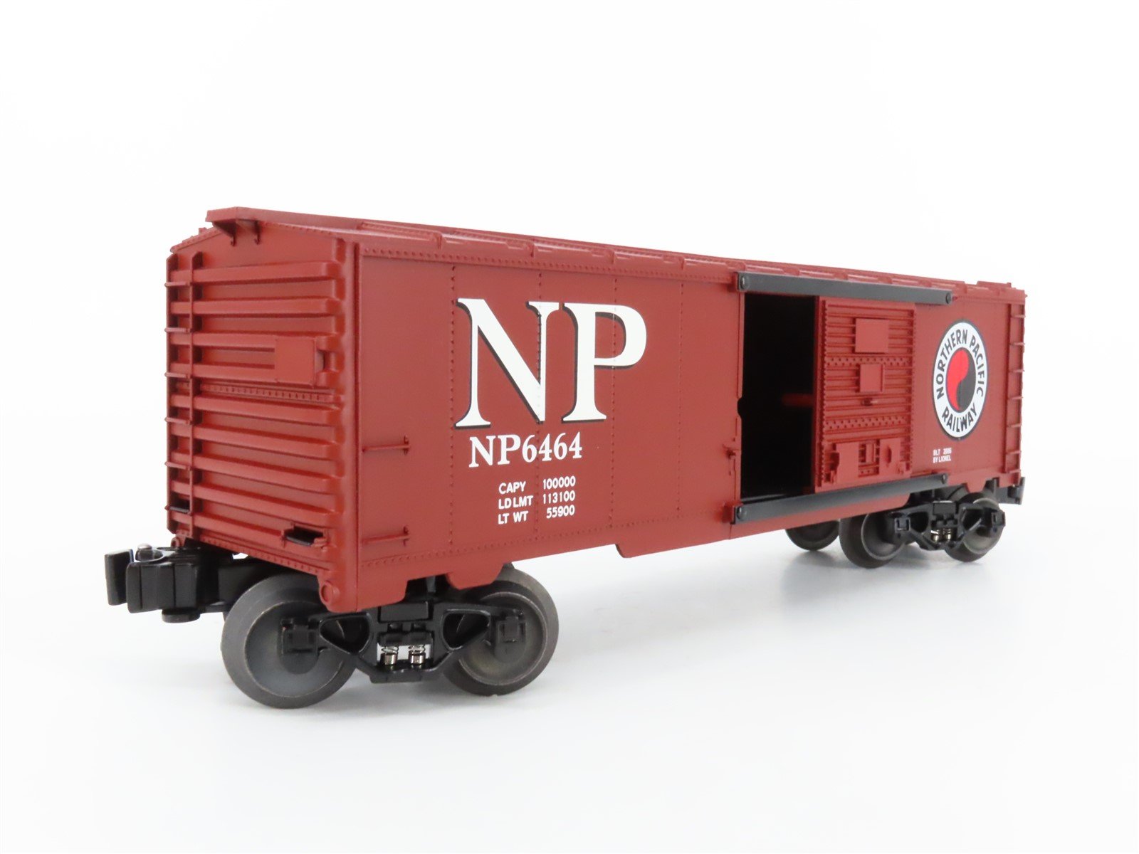 O Gauge 3-Rail Lionel 6-39274 NP Route of the Vista Dome Box Car #6464