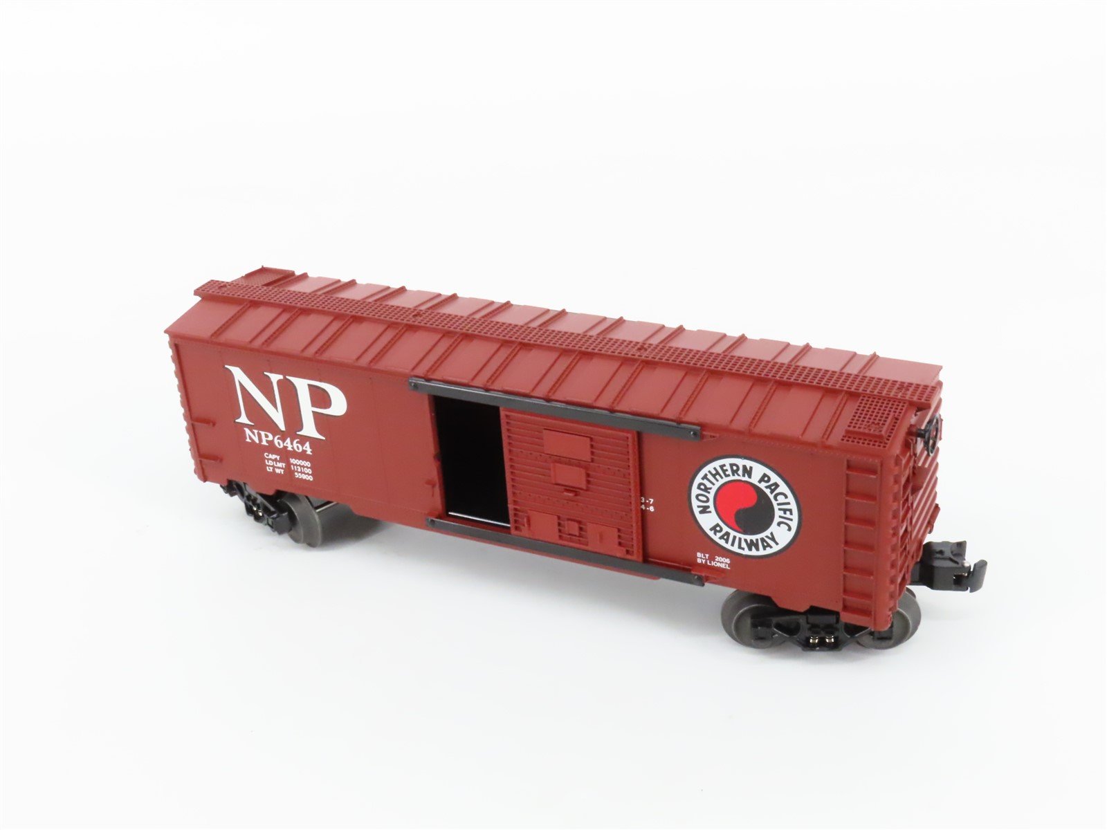 O Gauge 3-Rail Lionel 6-39274 NP Route of the Vista Dome Box Car #6464