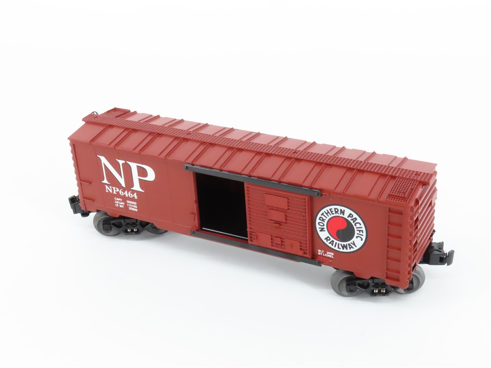 O Gauge 3-Rail Lionel 6-39274 NP Route of the Vista Dome Box Car #6464