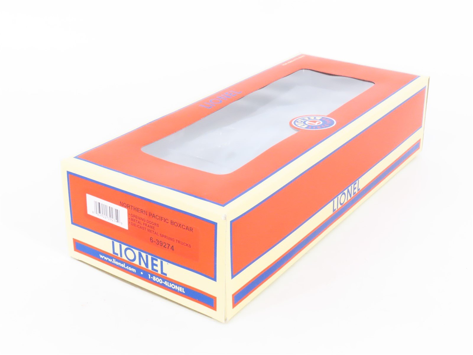 O Gauge 3-Rail Lionel 6-39274 NP Route of the Vista Dome Box Car #6464