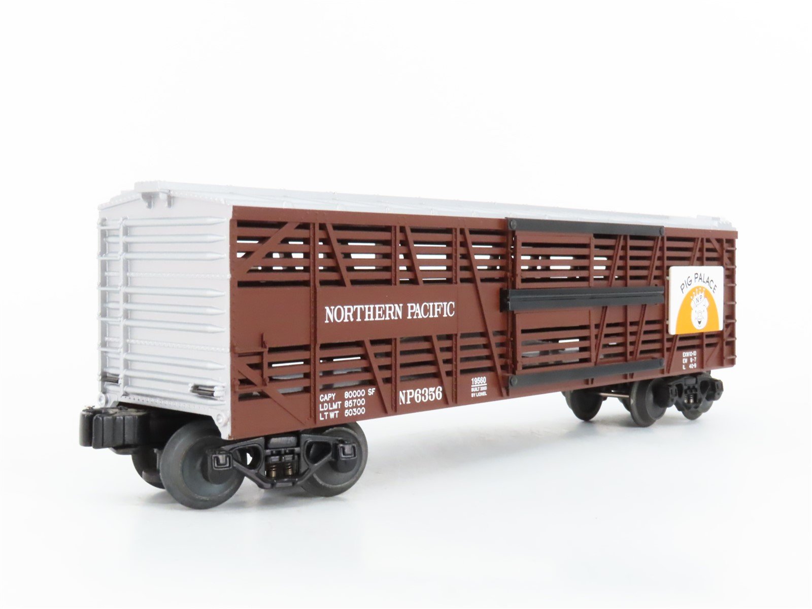 O Gauge 3-Rail Lionel 6-19560 Archive NP Northern Pacific Stock Car #6356