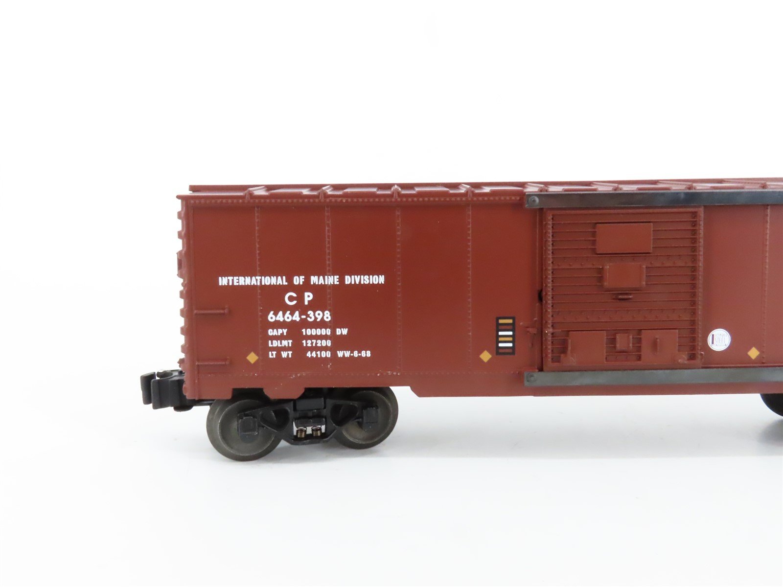 O Gauge 3-Rail Lionel #6-29215 6464 CP Canadian Pacific Box Car #6464-398