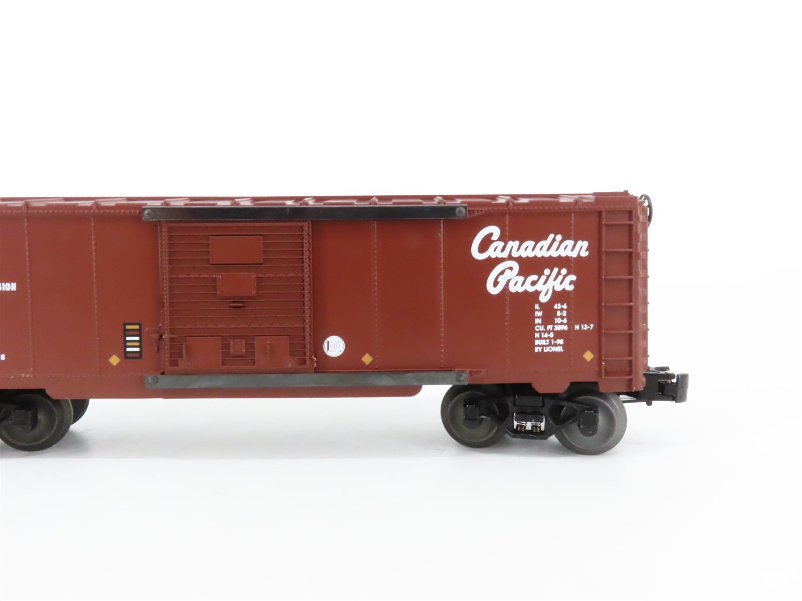 O Gauge 3-Rail Lionel #6-29215 6464 CP Canadian Pacific Box Car #6464-398