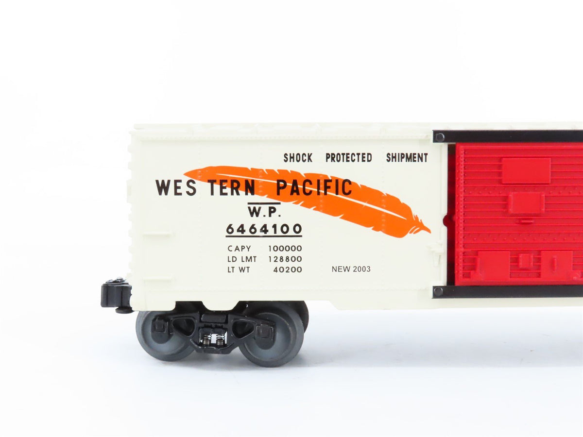 O Gauge 3-Rail Lionel 6-39257 6464 WP Western Pacific Feather Boxcar #6464100