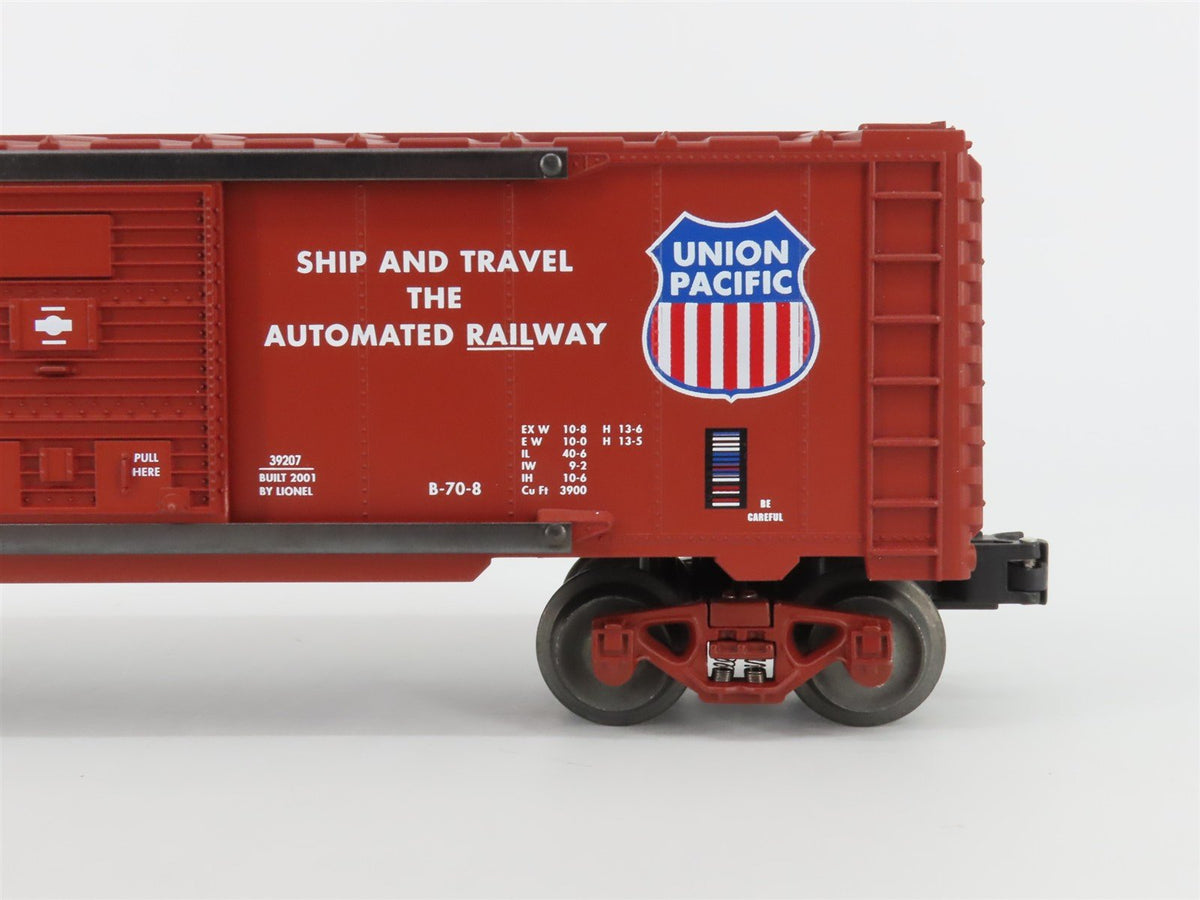 O Gauge 3-Rail Lionel 6-39207 UP Union Pacific &quot;Ship and Travel&quot; Boxcar #508500