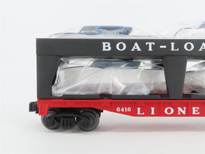 O Gauge 3-Rail Lionel 6-19428 Lionel Flat Car w/Boat Loader #6416