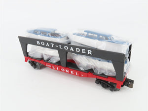 O Gauge 3-Rail Lionel 6-19428 Lionel Flat Car w/Boat Loader #6416