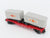 O Gauge 3-Rail Lionel 6-19455 Lionel Flat Car #6430 w/Cooper Jarrett Trailers