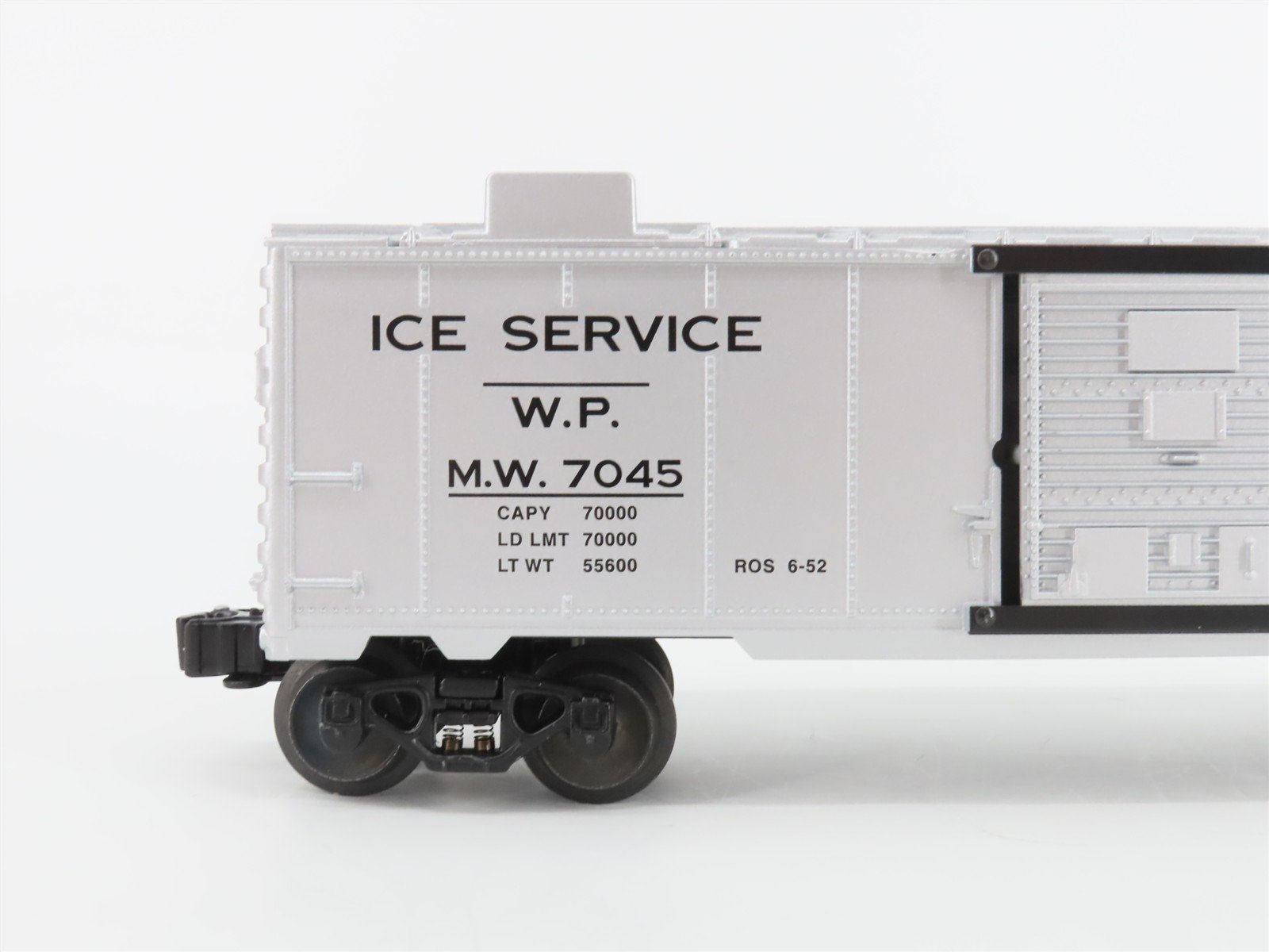 O Gauge 3-Rail Lionel 6-36735 WP Western Pacific Ice Box Car #7045