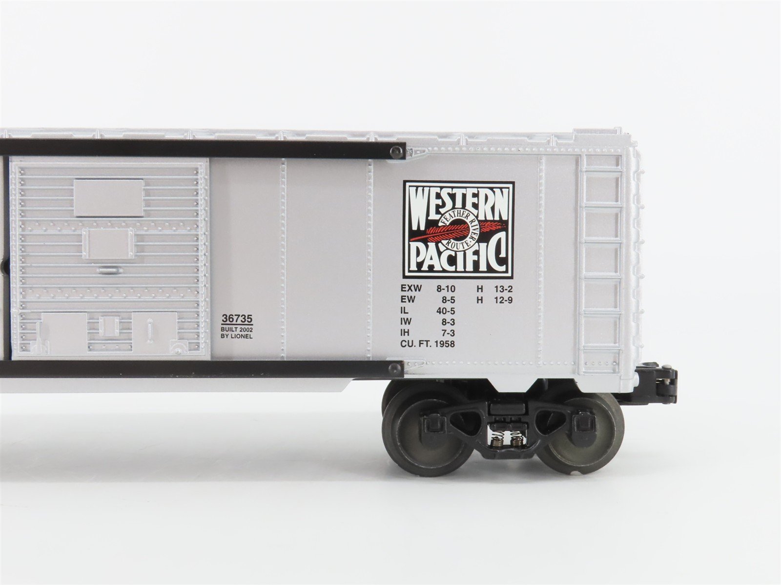 O Gauge 3-Rail Lionel 6-36735 WP Western Pacific Ice Box Car #7045