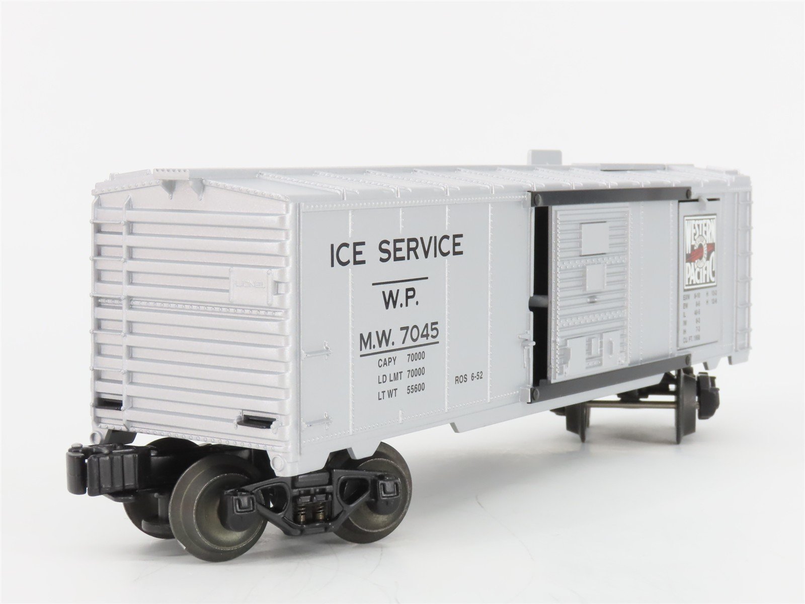 O Gauge 3-Rail Lionel 6-36735 WP Western Pacific Ice Box Car #7045