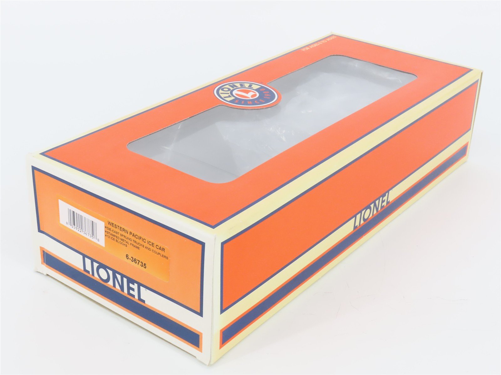 O Gauge 3-Rail Lionel 6-36735 WP Western Pacific Ice Box Car #7045