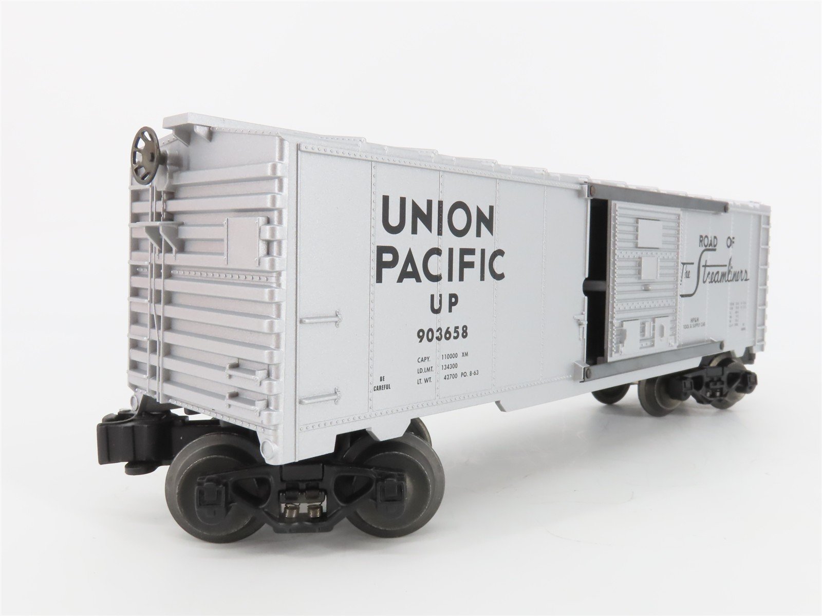 O Gauge 3-Rail Lionel 6-39208 UP Road of the Streamliners Boxcar #903658