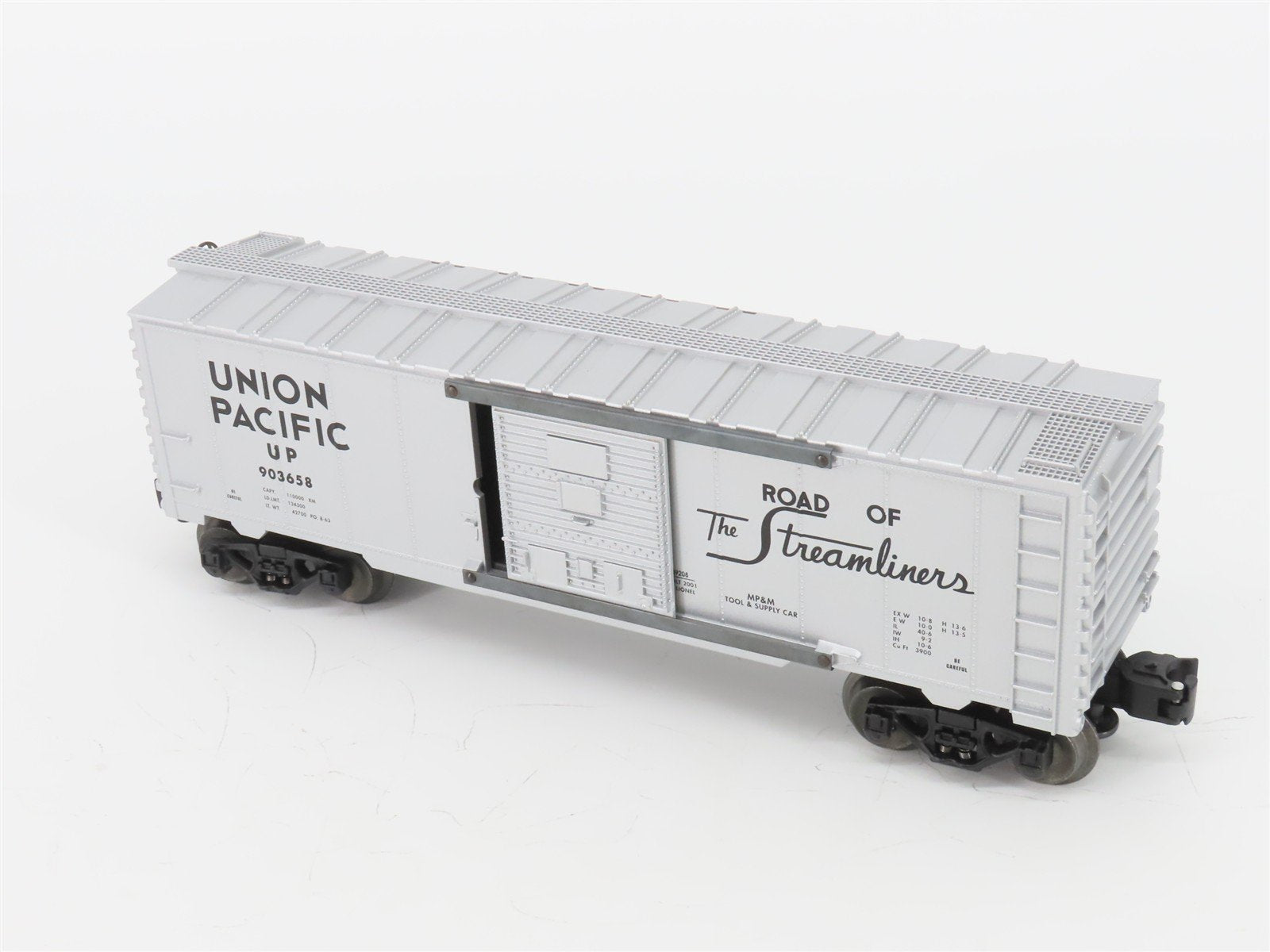 O Gauge 3-Rail Lionel 6-39208 UP Road of the Streamliners Boxcar #903658