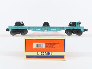 O Gauge 3-Rail Lionel 6-19486 NYC New York Central Flat Car 19486 w/Lumber Load