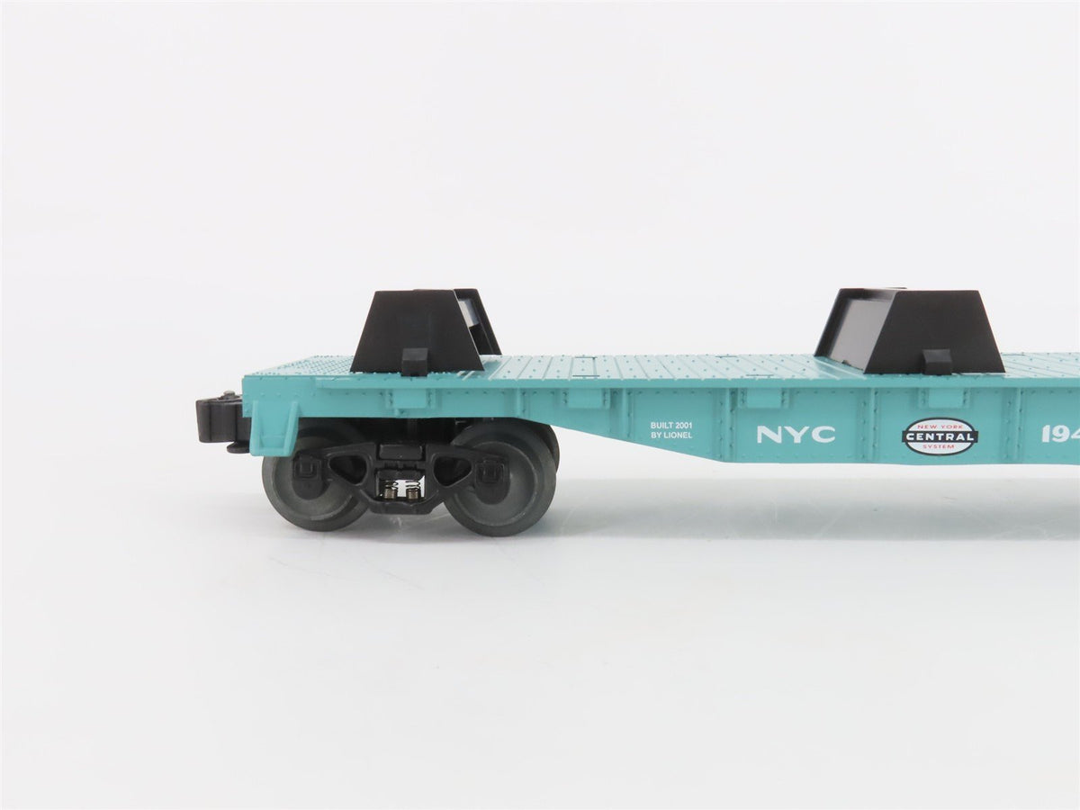 O Gauge 3-Rail Lionel 6-19486 NYC New York Central Flat Car 19486 w/Lumber Load