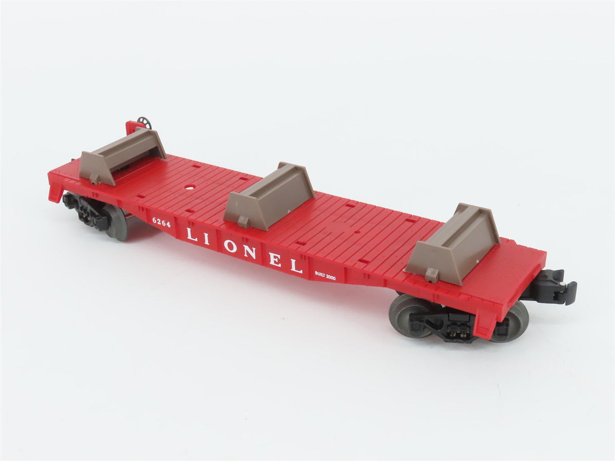 O Gauge 3-Rail Lionel 6-19484 Lionel Flat Car #6264 w/Lumber Load