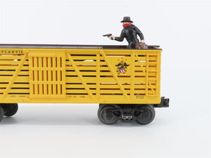 O Gauge 3-Rail Lionel 6-36856 W&ARR Sheriff & Outlaw Stock Car