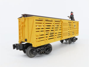 O Gauge 3-Rail Lionel 6-36856 W&ARR Sheriff & Outlaw Stock Car
