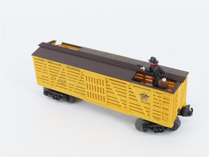 O Gauge 3-Rail Lionel 6-36856 W&ARR Sheriff & Outlaw Stock Car