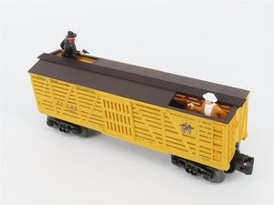 O Gauge 3-Rail Lionel 6-36856 W&ARR Sheriff & Outlaw Stock Car