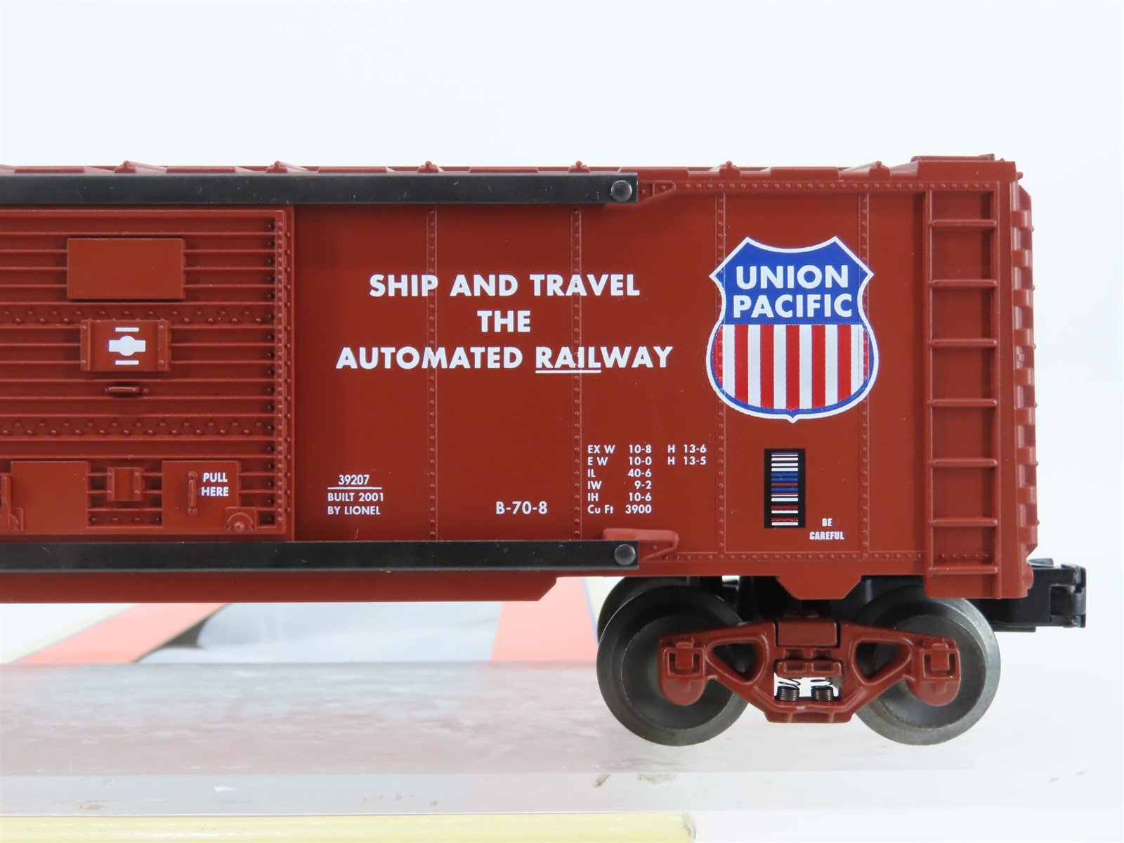 O Gauge 3-Rail Lionel 6-39207 UP Union Pacific 