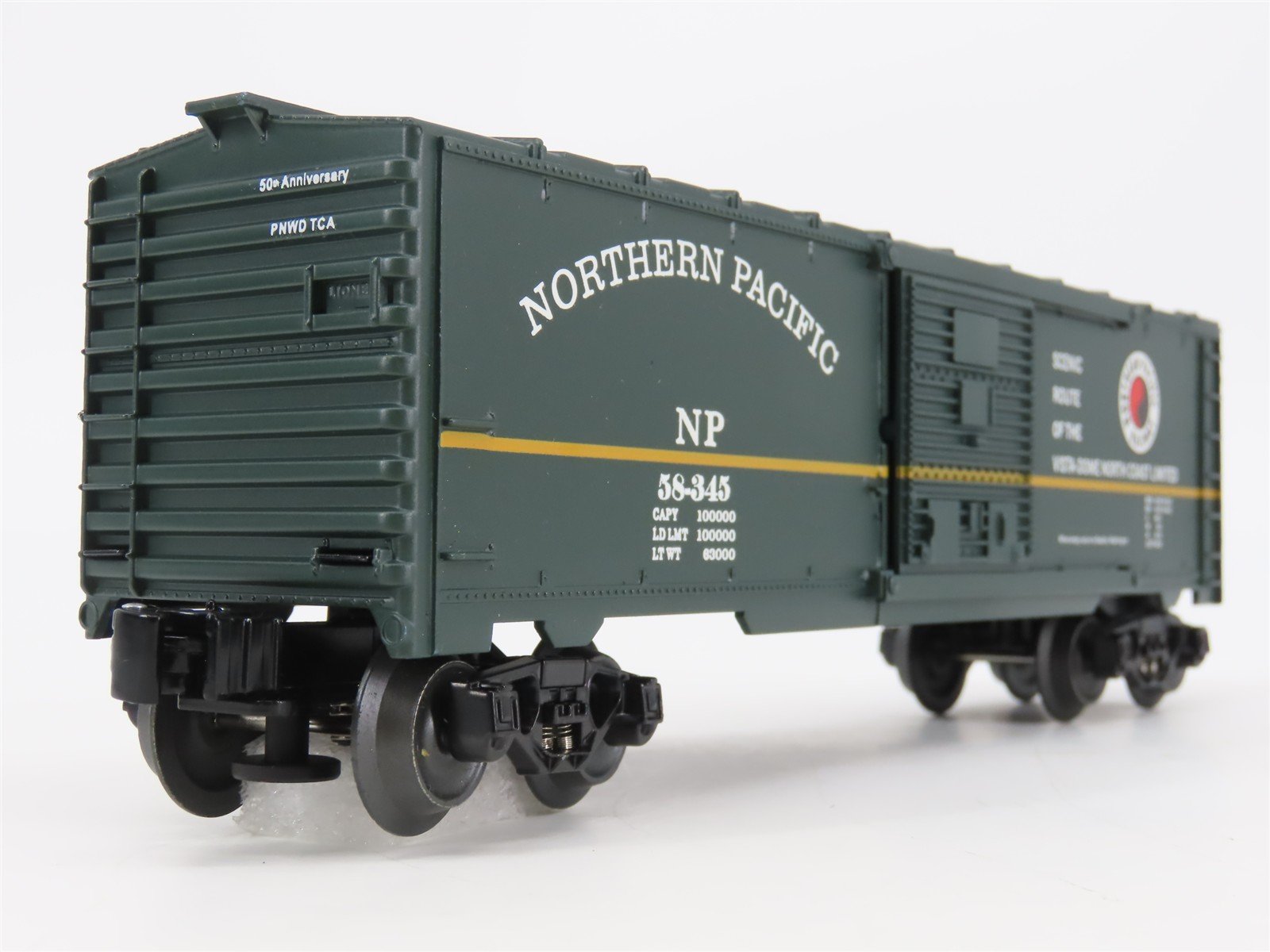 O Gauge 3-Rail Lionel Pacific Northwest Division TCA 50th Anniversary Box Car