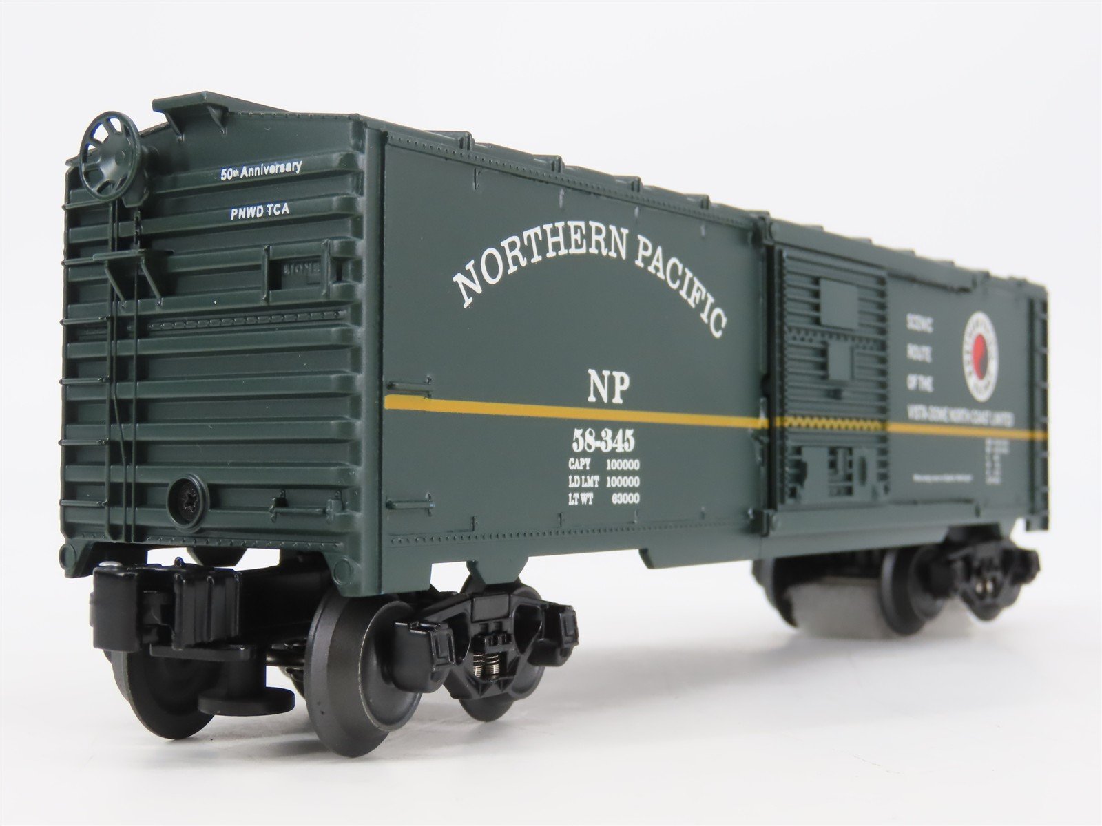 O Gauge 3-Rail Lionel Pacific Northwest Division TCA 50th Anniversary Box Car