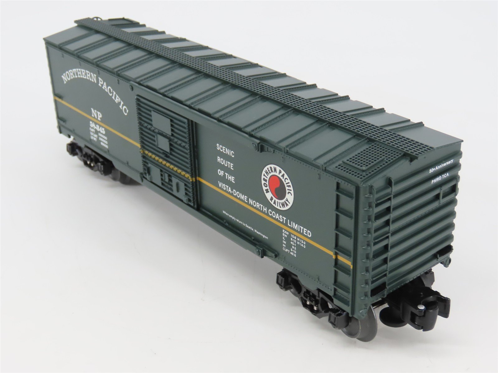 O Gauge 3-Rail Lionel Pacific Northwest Division TCA 50th Anniversary Box Car