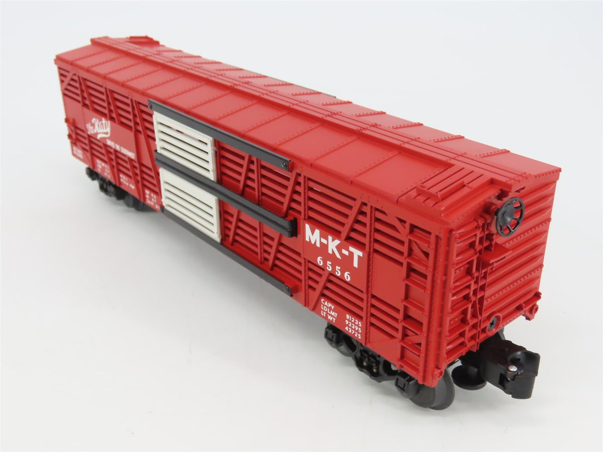 O Gauge 3-Rail Lionel 6-19558 MKT The Katy Postwar Bi-Level Stock Car #6556