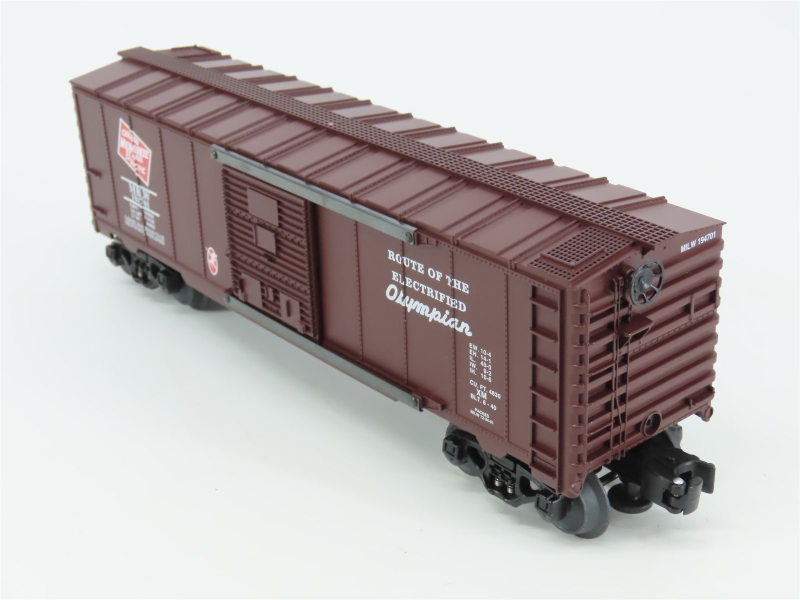 O Gauge 3-Rail Lionel 6-52246 MILW 2001 Milwaukee 