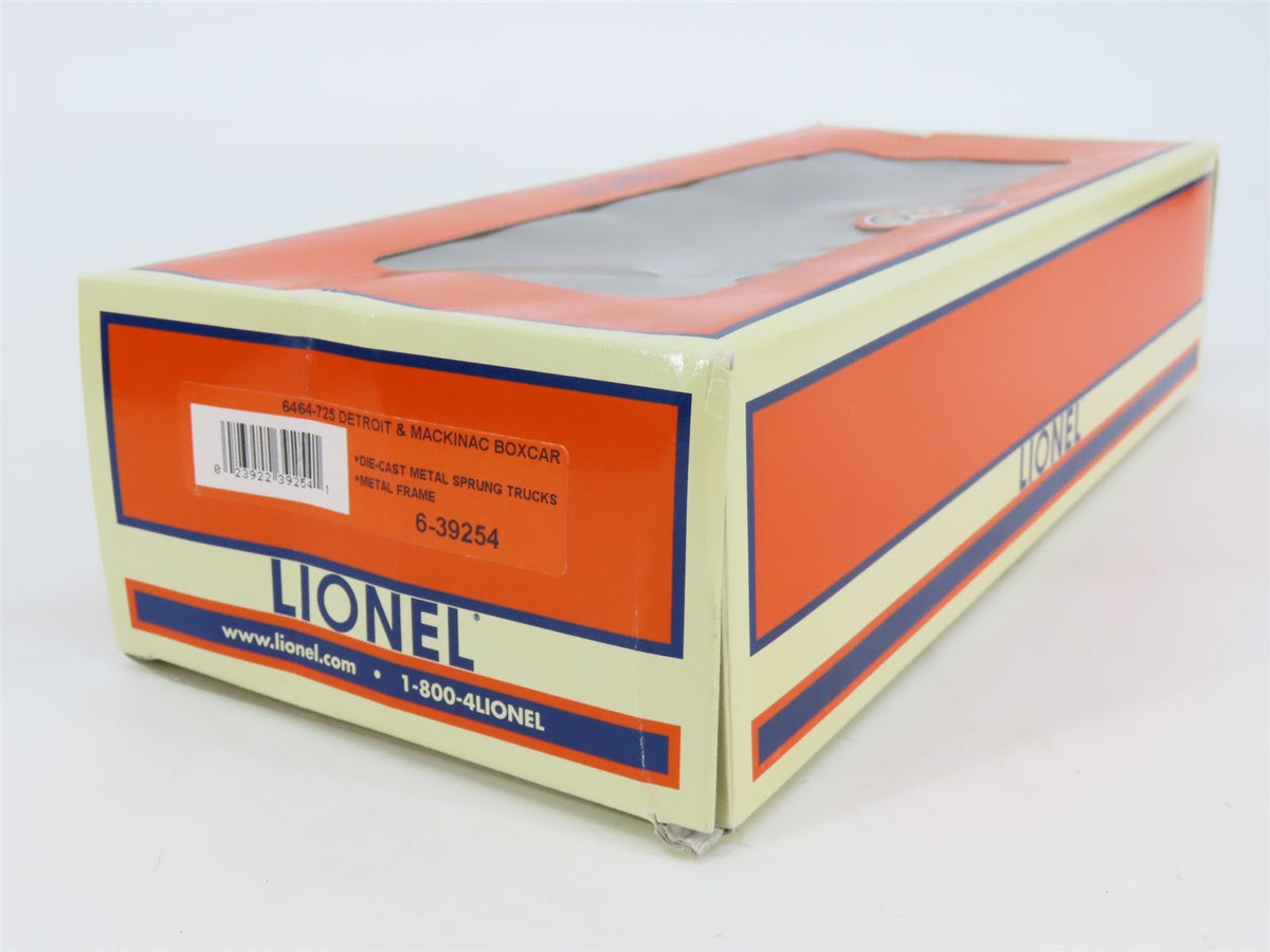 O Gauge 3-Rail Lionel 6-39254 D&amp;M Detroit &amp; Mackinac Box Car #6464725