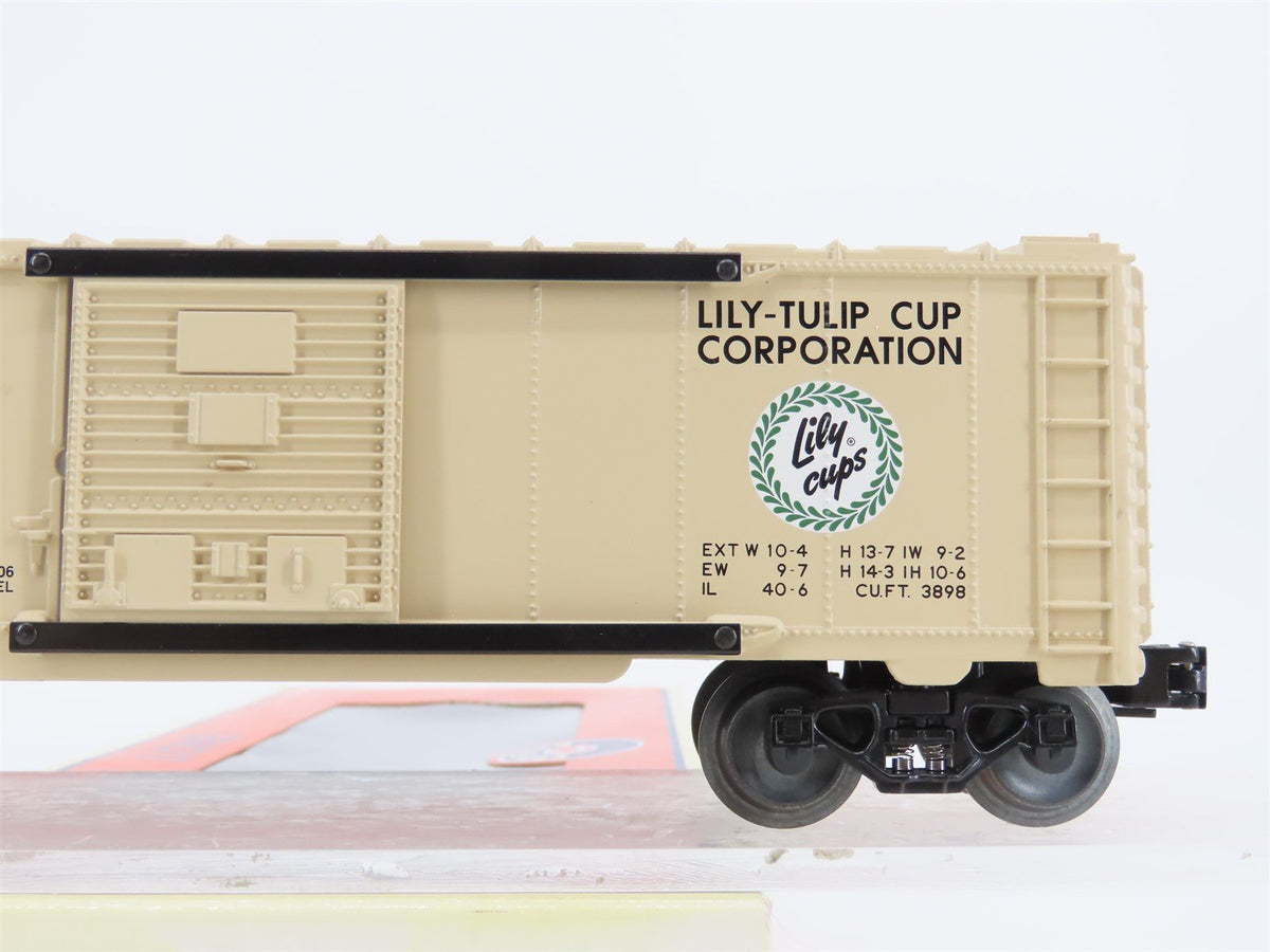 O Gauge 3-Rail Lionel 6-39276 L-TCC Lily-Tulip Cup Corp. Box Car #6464