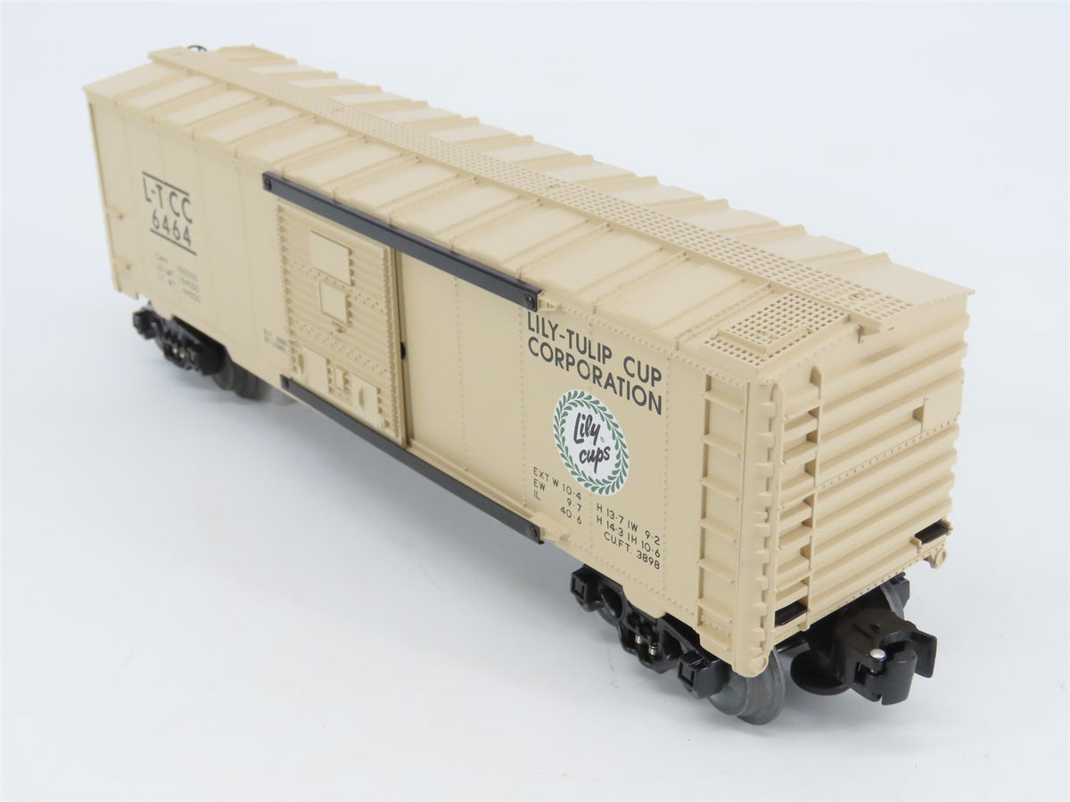 O Gauge 3-Rail Lionel 6-39276 L-TCC Lily-Tulip Cup Corp. Box Car #6464