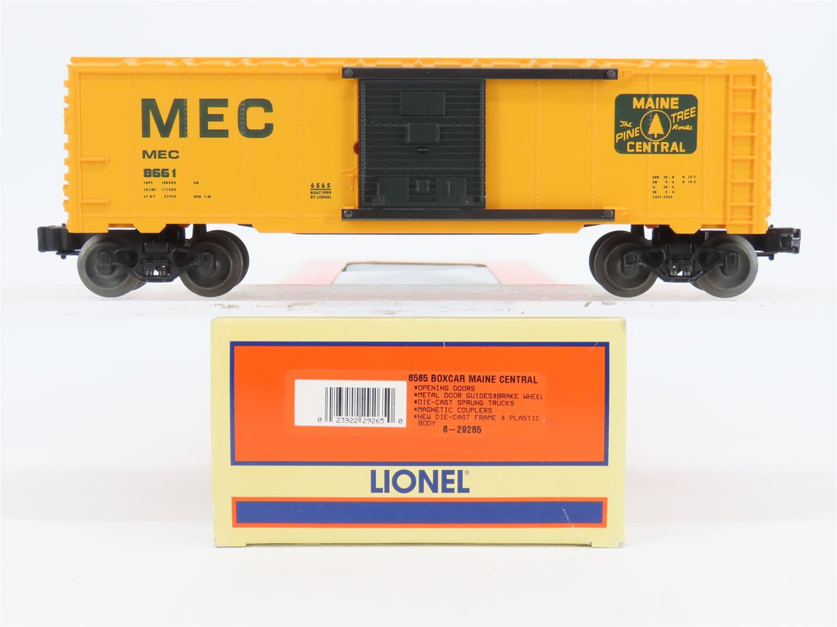 O Gauge 3-Rail Lionel 6-29265 MEC &quot;Pine Tree Route&quot; 6565 Box Car #8661