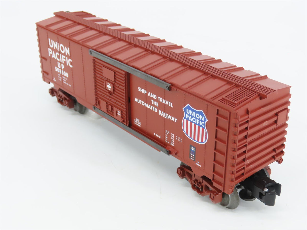 O Gauge 3-Rail Lionel 6-39207 UP 6565 Ship &amp; Travel Box Car #508500