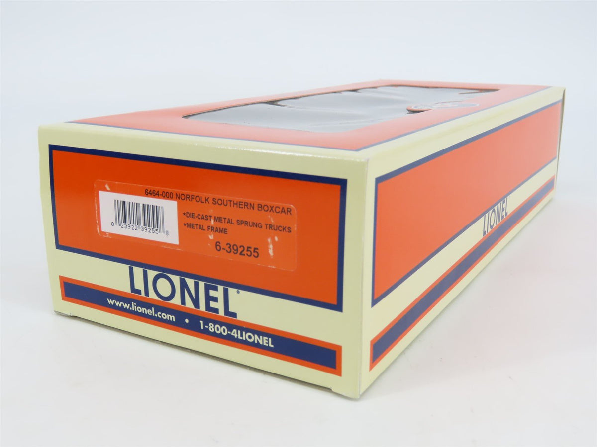 O Gauge 3-Rail Lionel 6-39255 NS Norfolk Southern Box Car #6464000