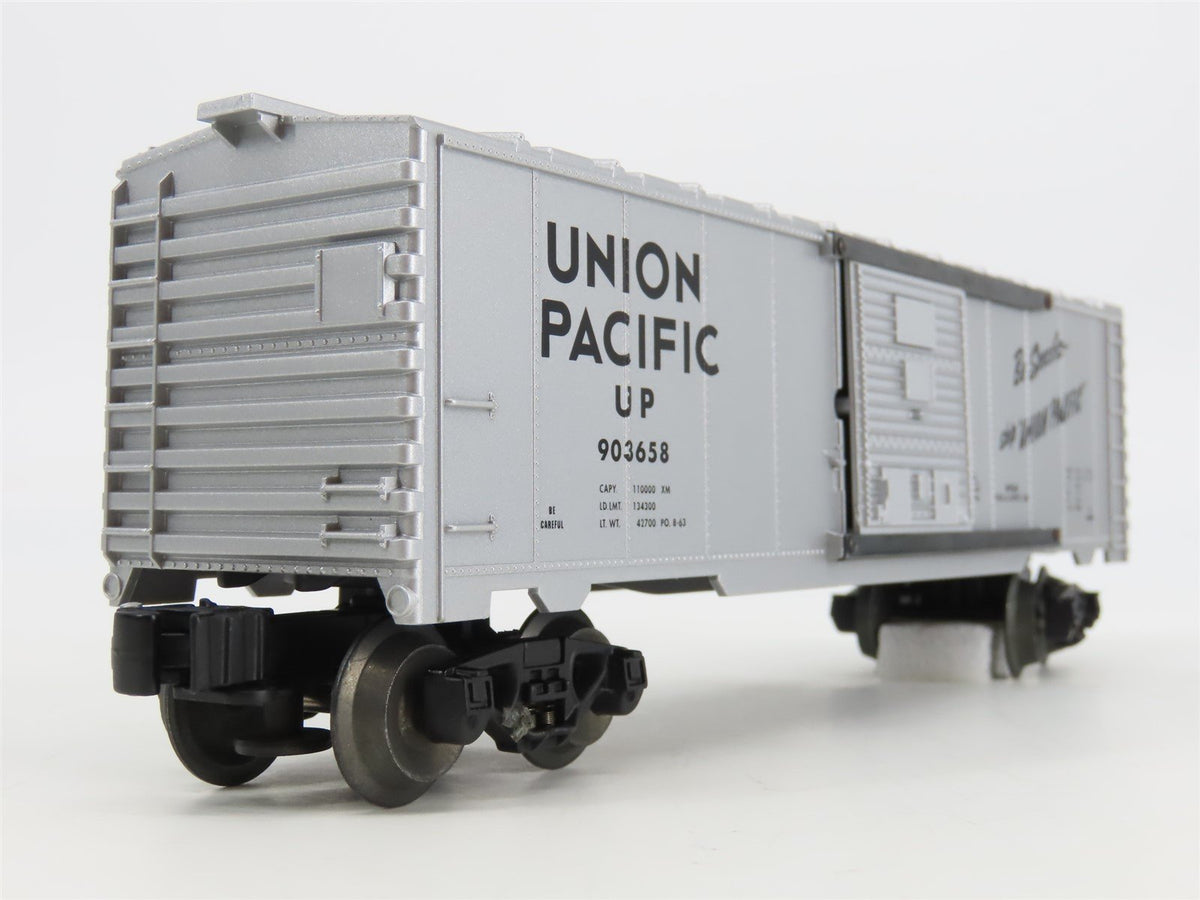 O Gauge 3-Rail Lionel 6-39208 UP Union Pacific &quot;Be Specific&quot; Box Car #903658