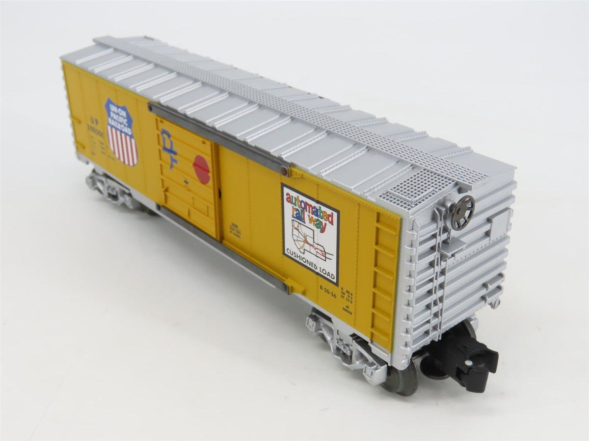 O Gauge 3-Rail Lionel 6-39209 UP &quot;Automated Rail Way&quot; 6565 Box Car #500200