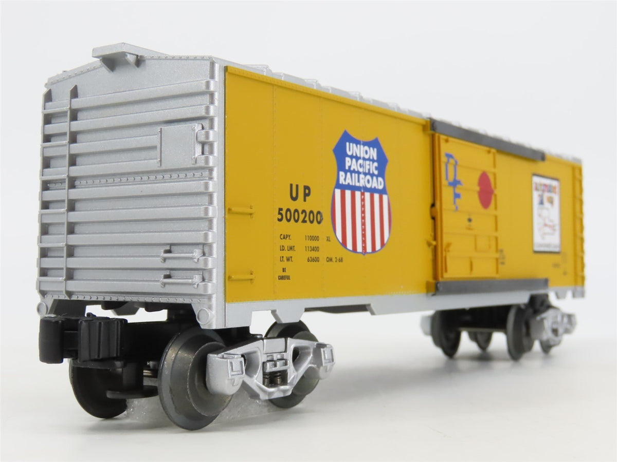 O Gauge 3-Rail Lionel 6-39209 UP &quot;Automated Rail Way&quot; 6565 Box Car #500200