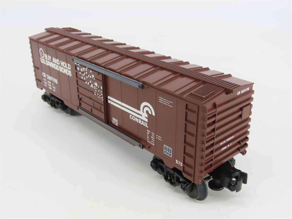 O Gauge 3-Rail Lionel 6-39222 CR Conrail &quot;Buy Savings Bonds&quot; 6565 Boxcar #269198