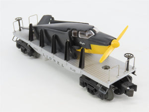 O Gauge 3-Rail Lionel 6-16969 Lionel Flat Car #6411 w/ Beechcraft Bonanza