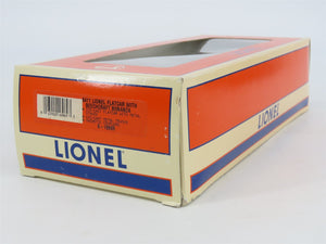 O Gauge 3-Rail Lionel 6-16969 Lionel Flat Car #6411 w/ Beechcraft Bonanza