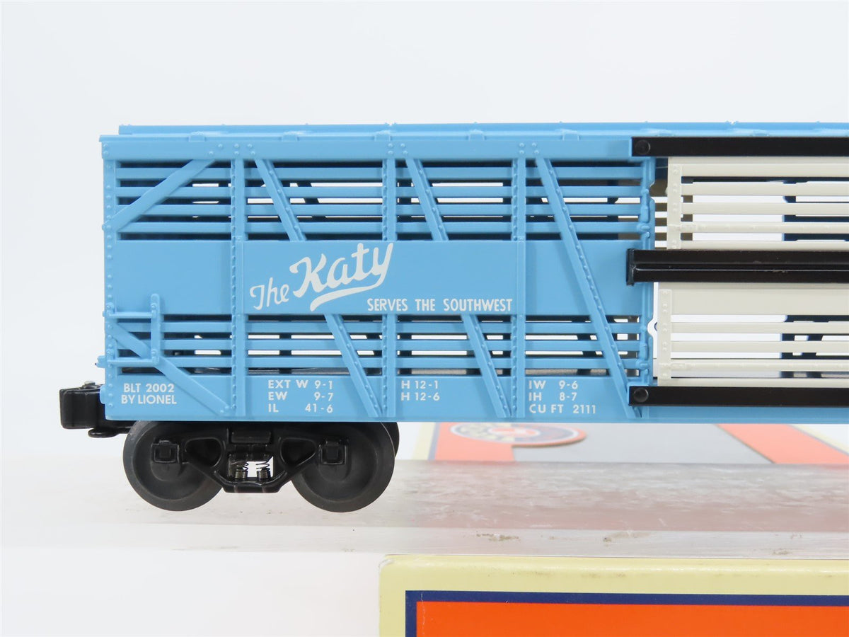 O Gauge 3-Rail Lionel 6-19559 MKT Missouri Kansas Texas &quot;Katy&quot; Stock Car #6556