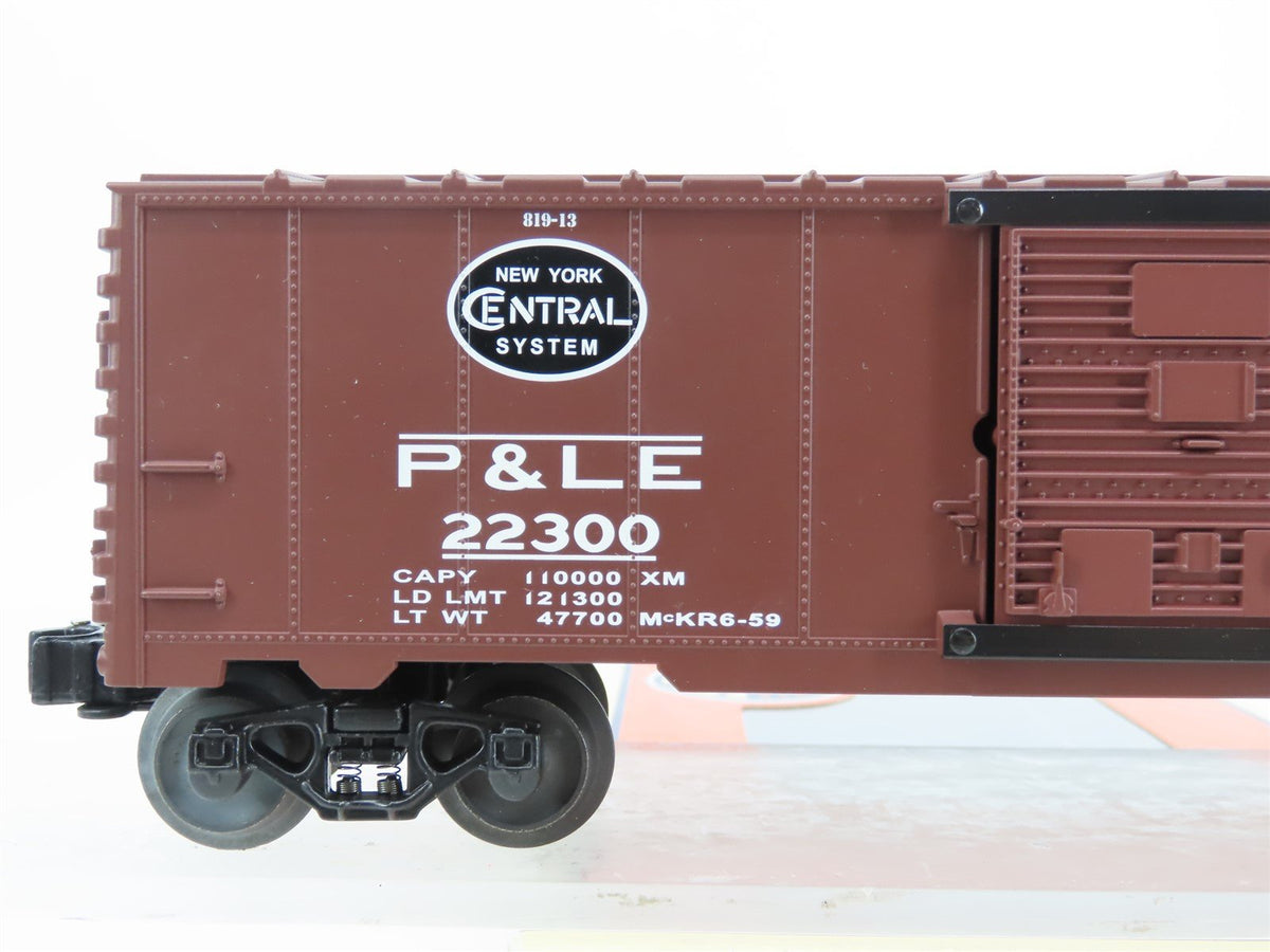O Gauge 3-Rail Lionel 6-39239 NYC/P&amp;LE &quot;Steel Centers&quot; 6565 Box Car #22300