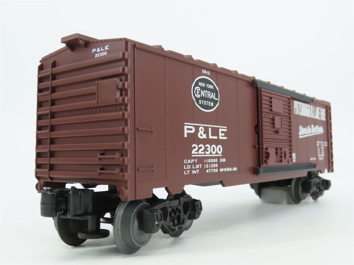 O Gauge 3-Rail Lionel 6-39239 NYC/P&amp;LE &quot;Steel Centers&quot; 6565 Box Car #22300