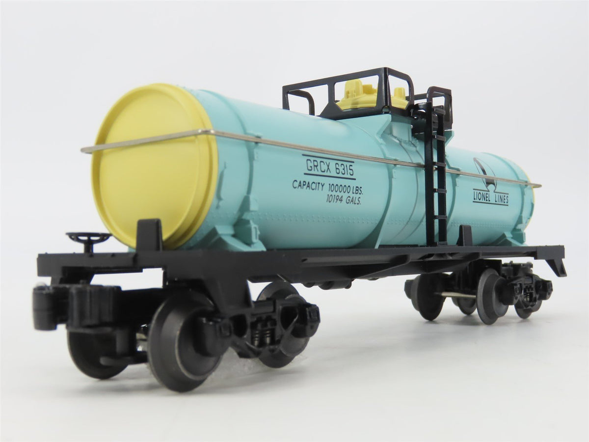 O Gauge 3-Rail Lionel 6-26164 The Girl&#39;s Train GRCX Single Dome Tank Car #6315