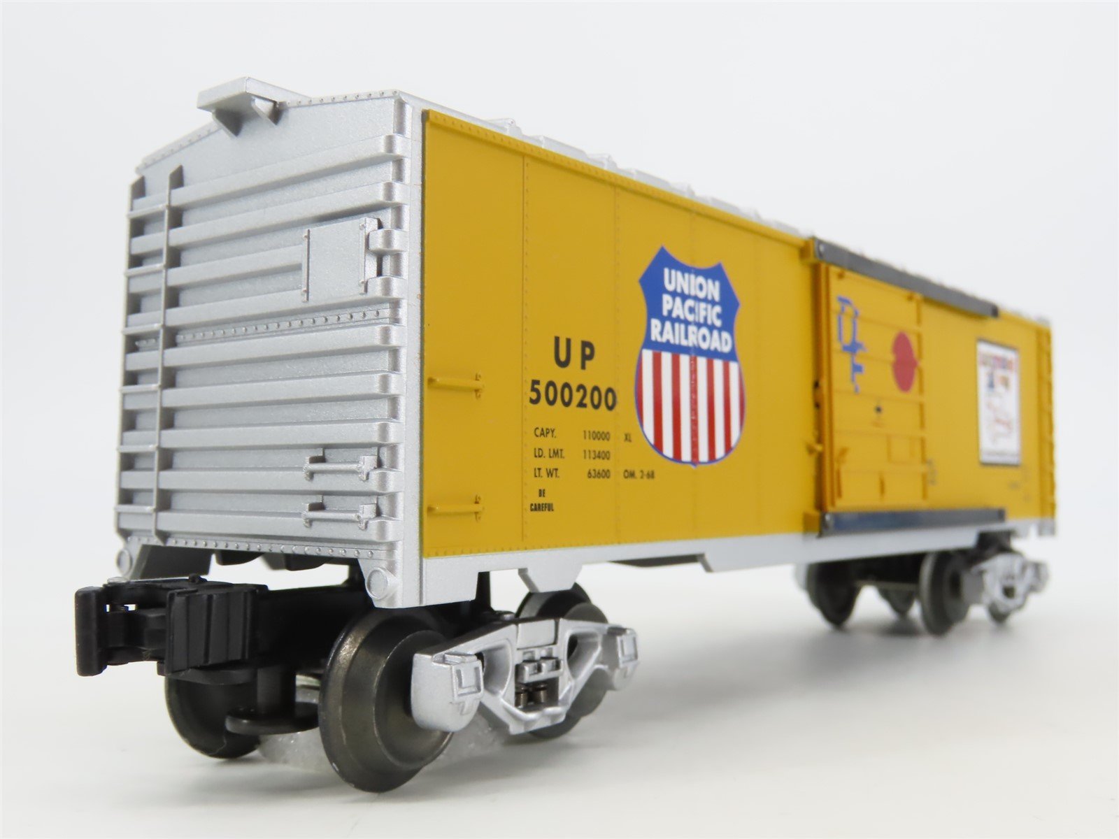 O Gauge 3-Rail Lionel 6-39209 UP Automated Rail Way 6565 Box Car #500200