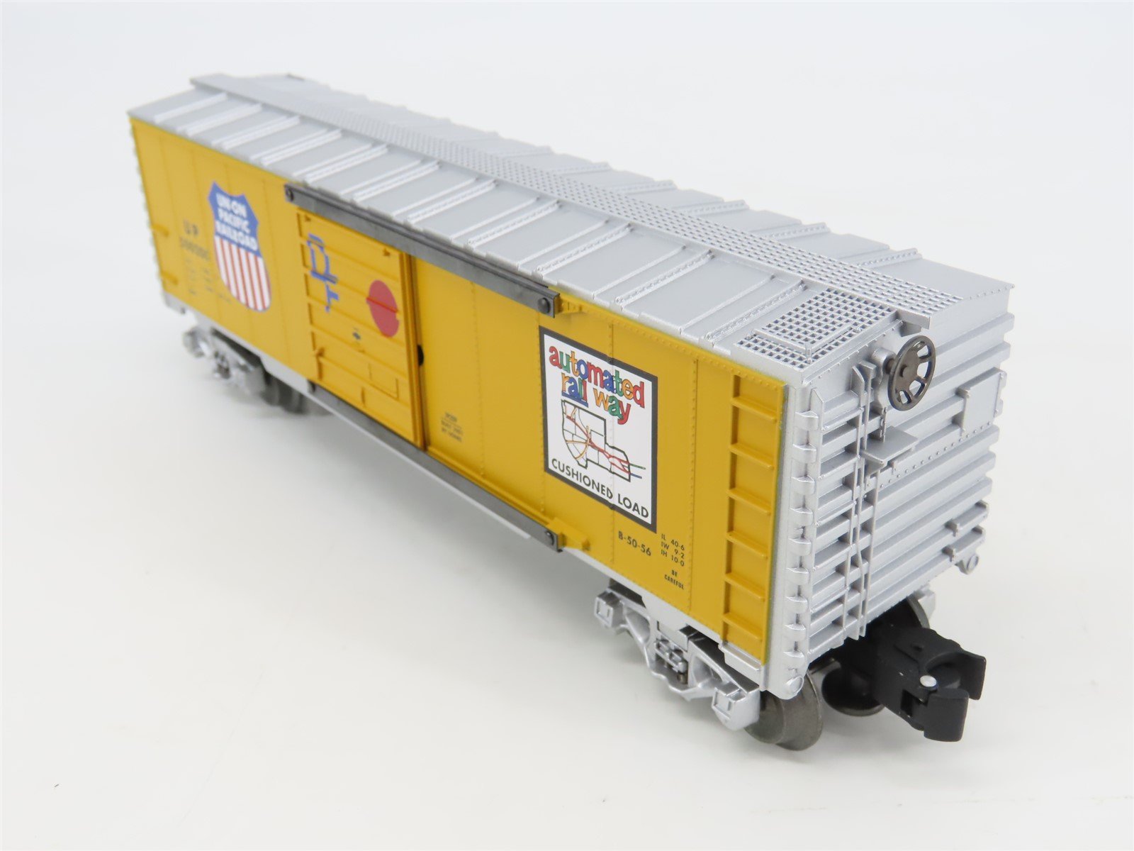 O Gauge 3-Rail Lionel 6-39209 UP Automated Rail Way 6565 Box Car #500200