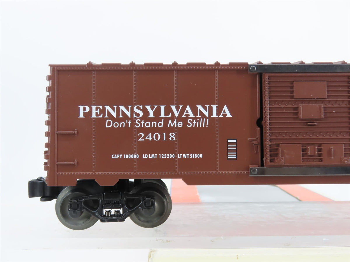 O Gauge 3-Rail Lionel 6-29295 PRR &quot;Don&#39;t Stand Me Still&quot; Box Car #24018